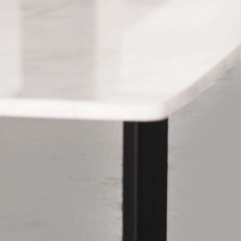 Table à manger en marbre blanc – Pureté et design intemporel Modernista Maroc