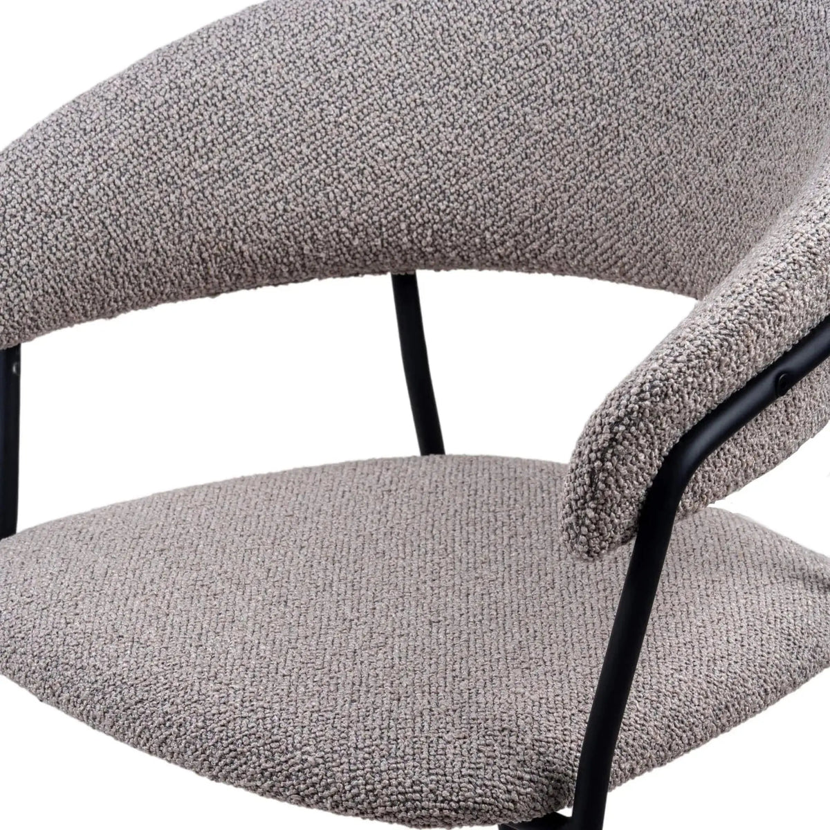 Chaise jojo – Bouclette – Gris - Modernista Maroc