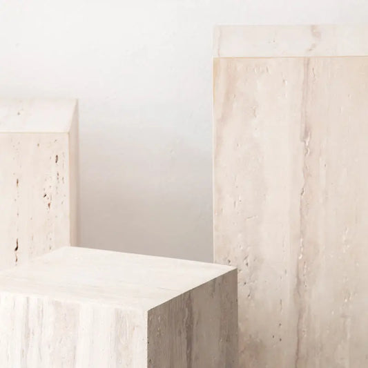 Colonnes en Travertin Prisma - Modernista Maroc