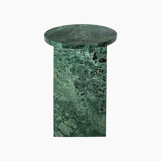 Table d'appoint en Marbre vert - Modernista Maroc