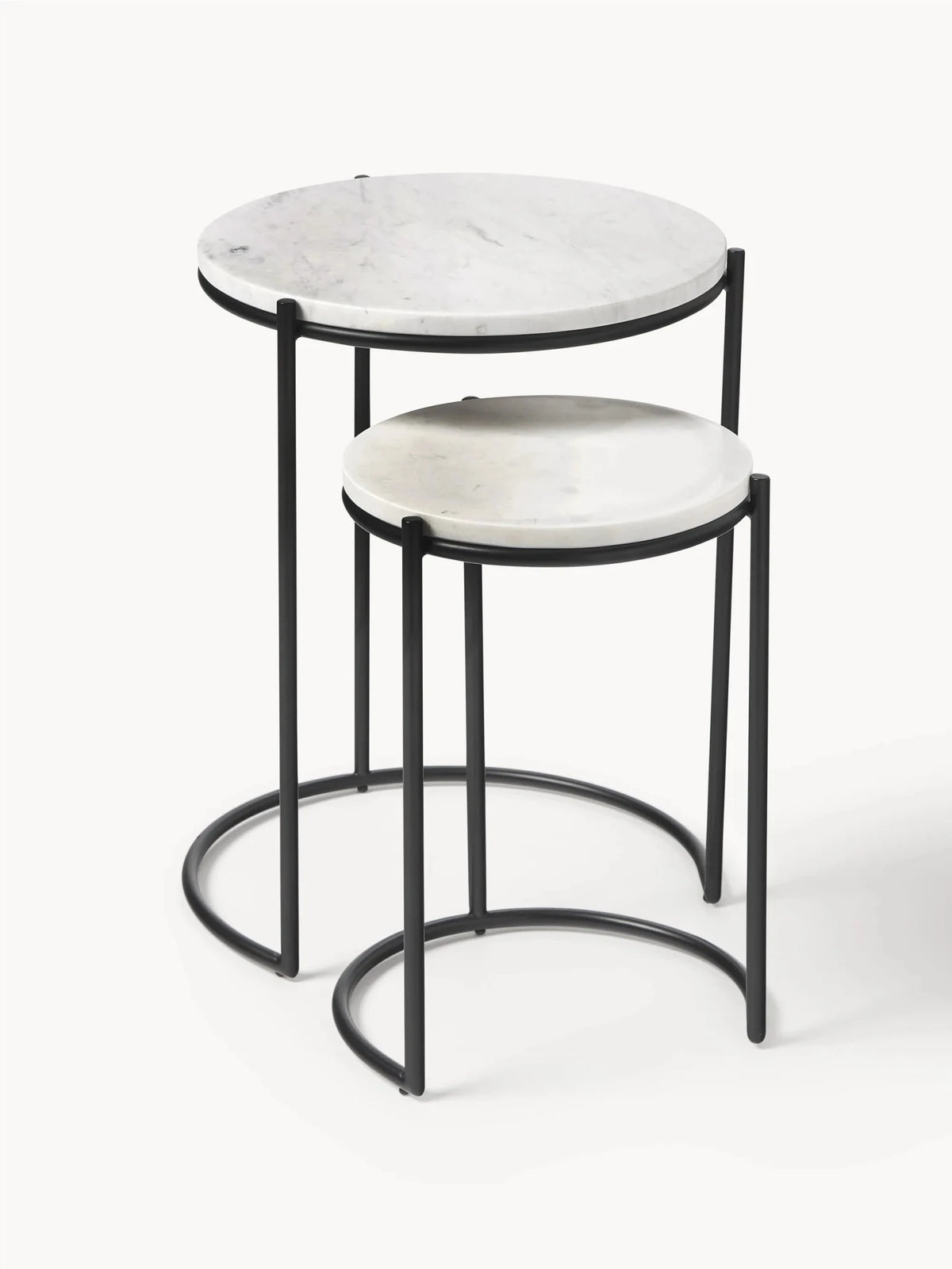 Tables Gigognes en Marbre Ella - Modernista Maroc