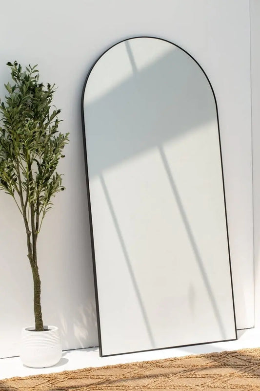 Miroir XXL Arqué Noir