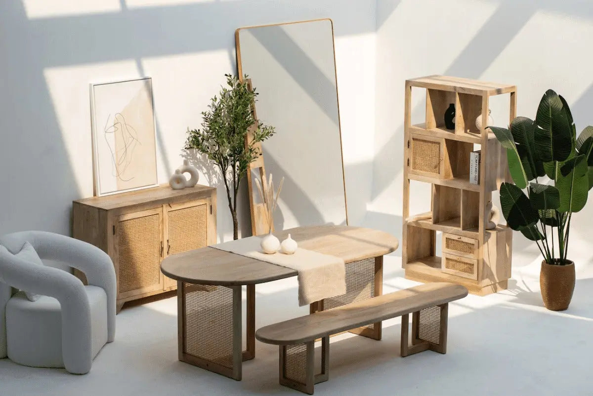 Miroir Adeline Rectangulaire Doré