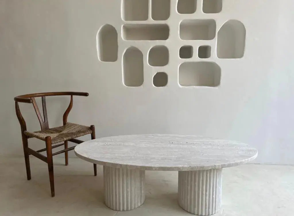 Table basse ovale Hestia - Modernista Maroc