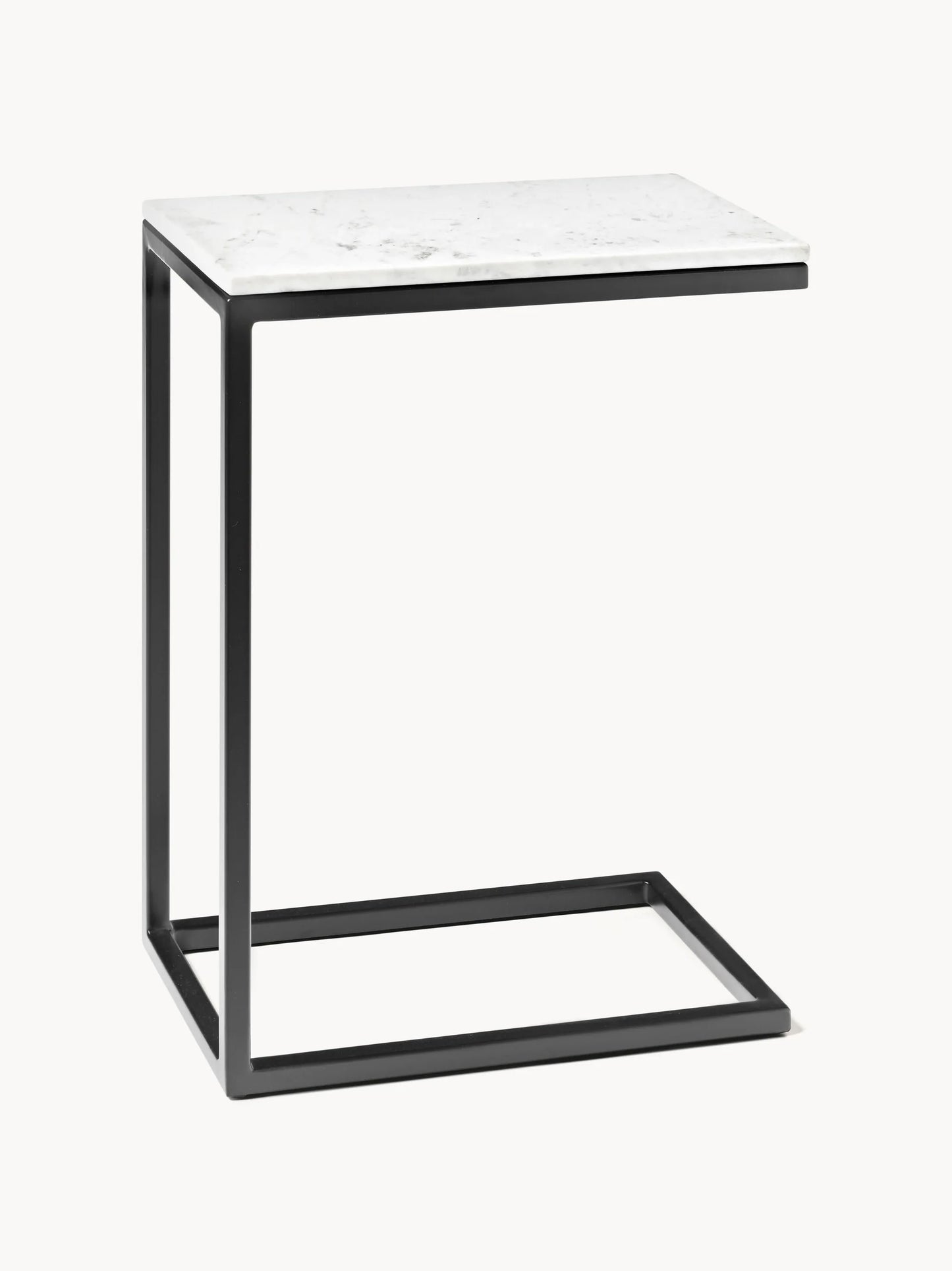 Table d’appoint en véritable marbre Solis Modernista Maroc