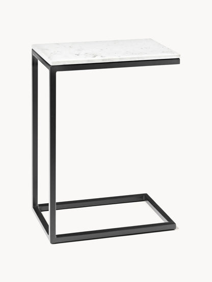 Table d’appoint en véritable marbre Solis Modernista Maroc