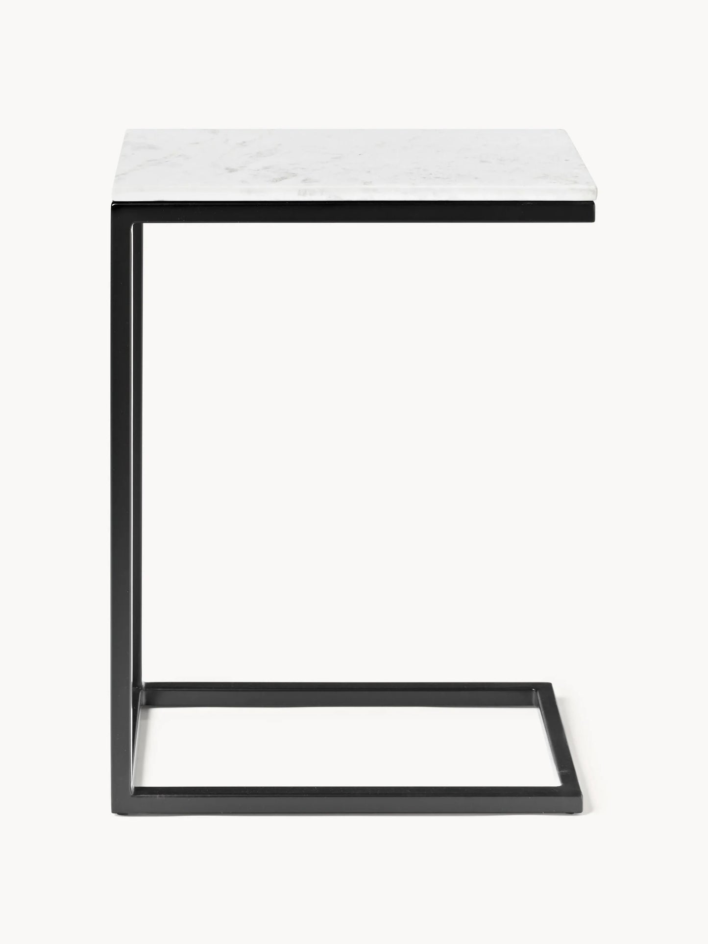Table d’appoint en véritable marbre Solis Modernista Maroc