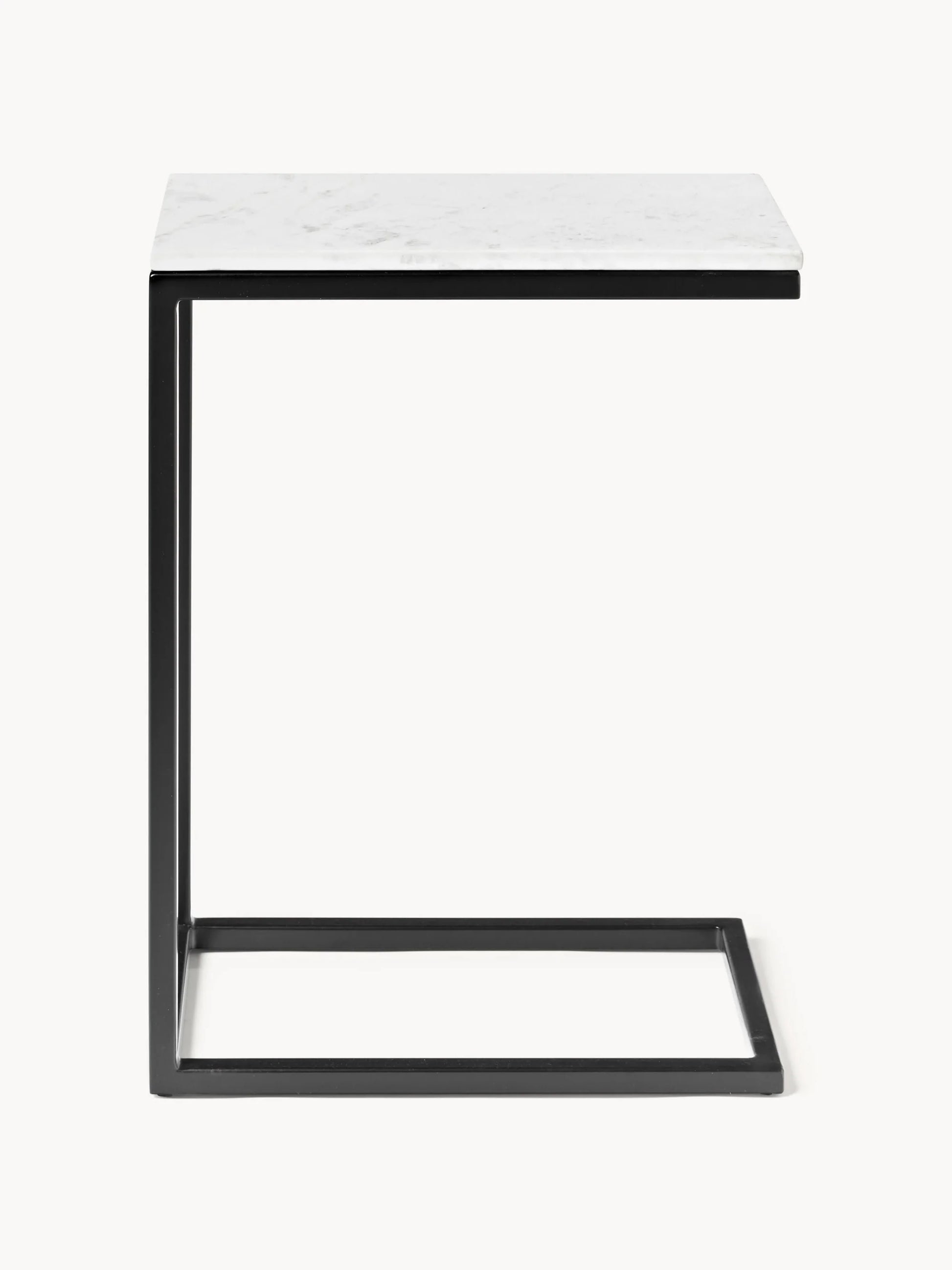 Table d’appoint en véritable marbre Solis Modernista Maroc