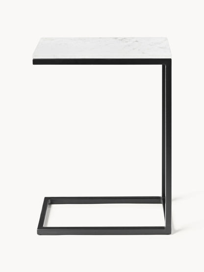Table d’appoint en véritable marbre Solis Modernista Maroc