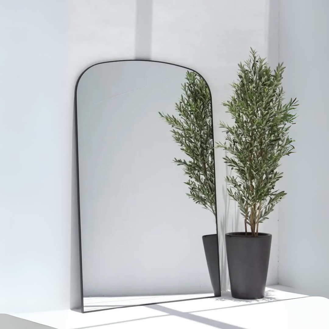 Grand Miroir XXL avec Forme Courbée