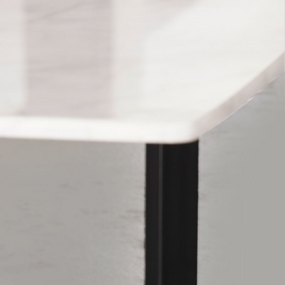 Table à manger en marbre blanc – Pureté et design intemporel