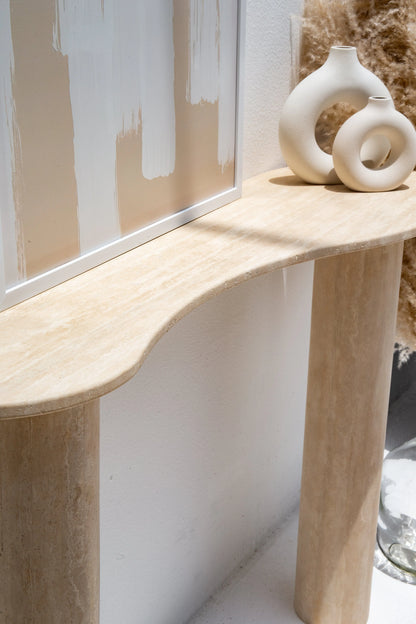 Console en travertin Alta