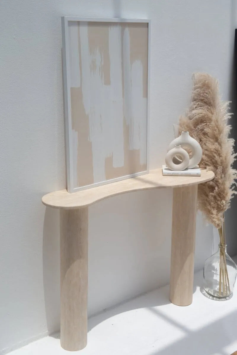 Console en travertin Alta