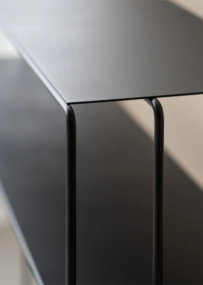 Console Minimaliste en Métal (Noir, Blanc, Beige)