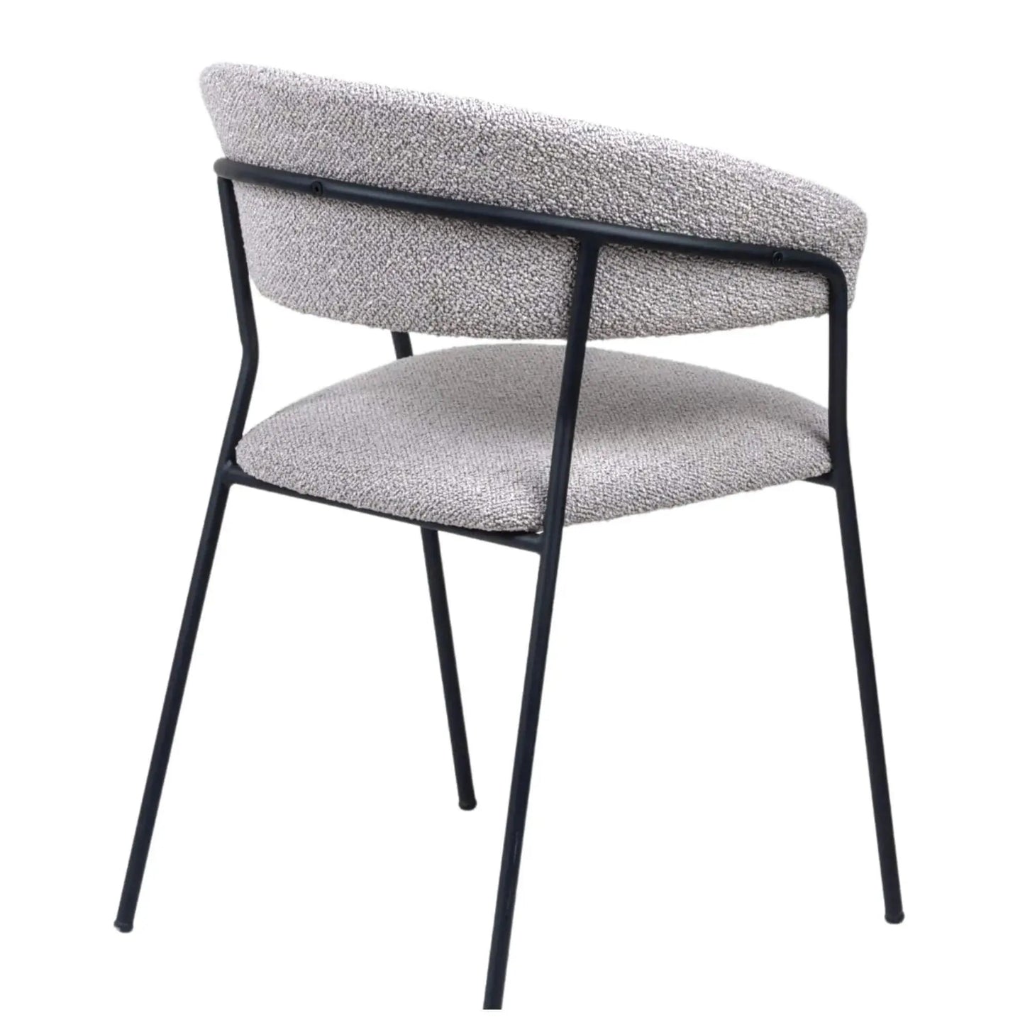 Chaise jojo – Bouclette – Gris - Modernista Maroc