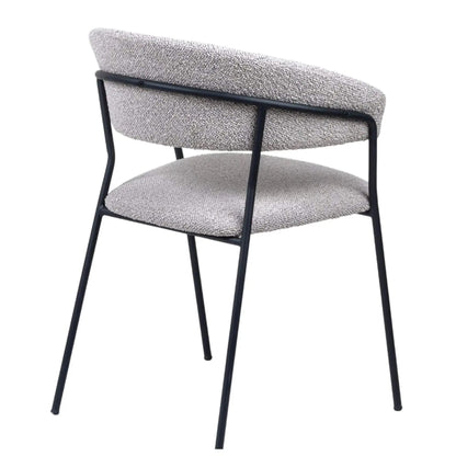 Chaise jojo – Bouclette – Gris - Modernista Maroc