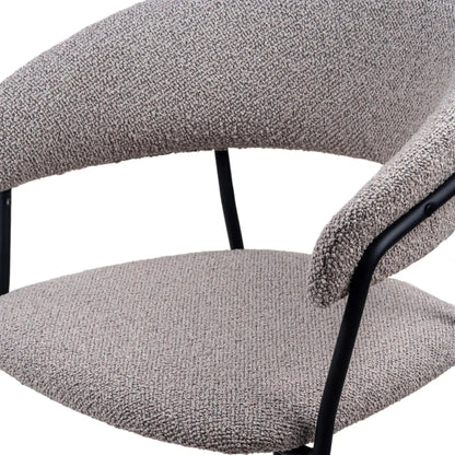 Chaise jojo – Bouclette – Gris - Modernista Maroc