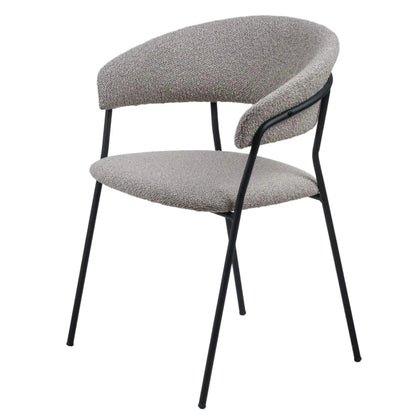 Chaise jojo – Bouclette – Gris - Modernista Maroc