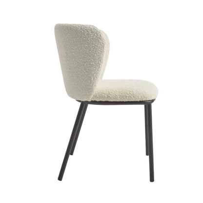 Chaise Lana – Bouclette – Ecru - Modernista Maroc