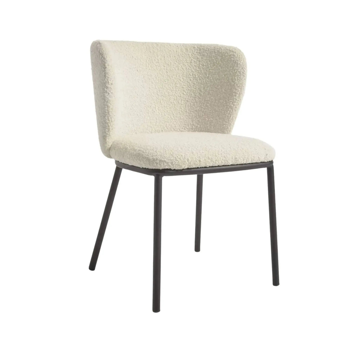 Chaise Lana – Bouclette – Ecru - Modernista Maroc