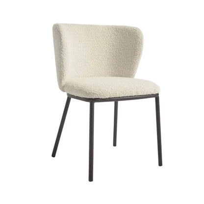 Chaise Lana – Bouclette – Ecru - Modernista Maroc