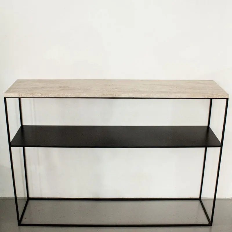 Console en travertin Mars - Modernista Maroc