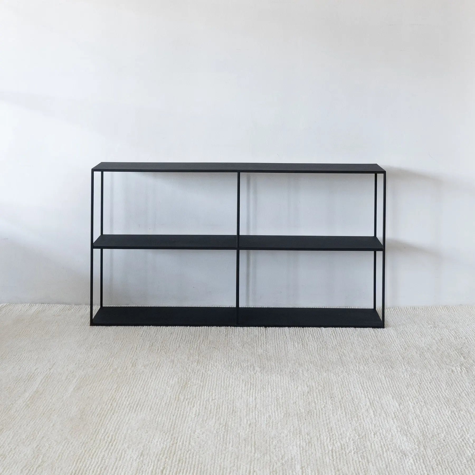 Console Onyx — version acier noir poudré - Modernista Maroc