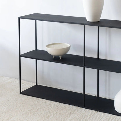 Console Onyx — version acier noir poudré - Modernista Maroc