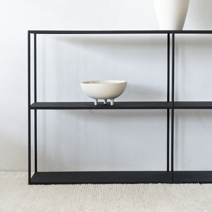 Console Onyx — version acier noir poudré - Modernista Maroc