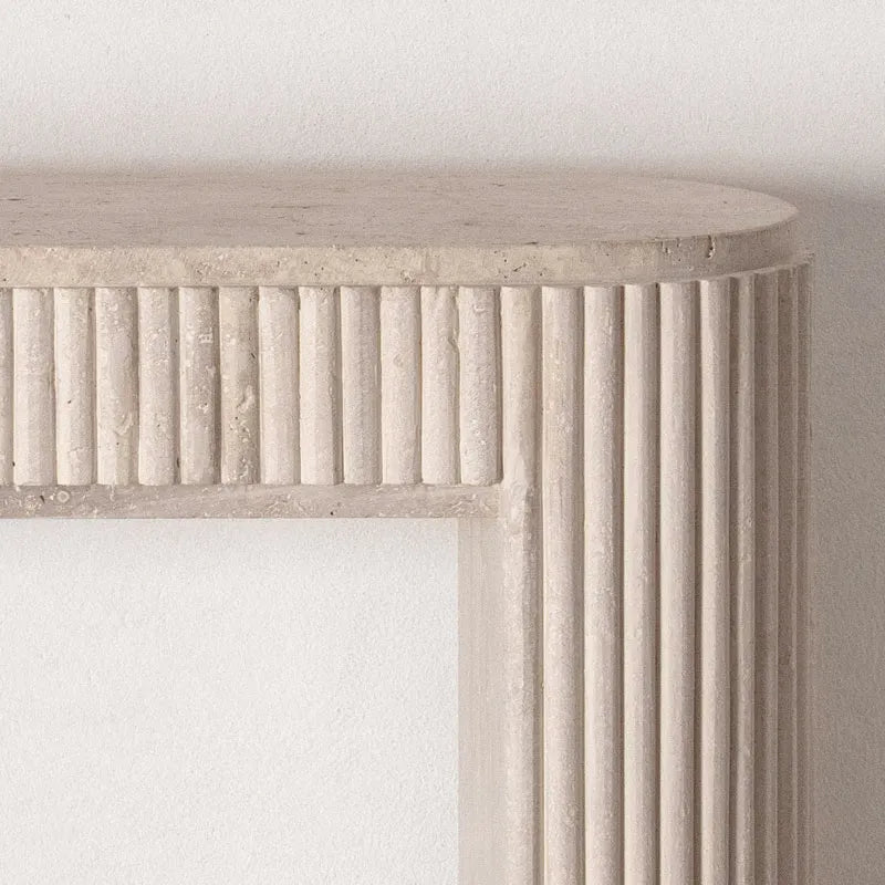 Console en travertin Thyssia