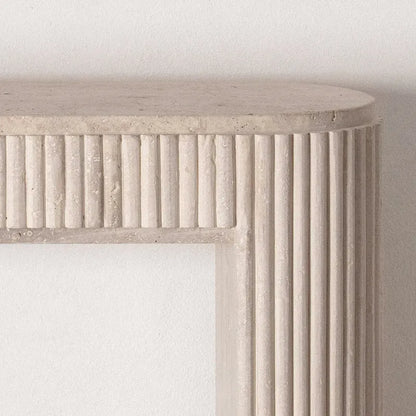 Console en travertin Thyssia