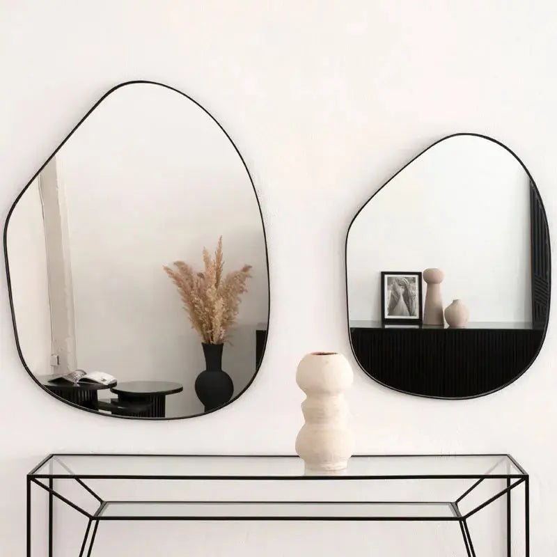 Duo de Miroirs Muraux Asymétriques - Modernista Maroc