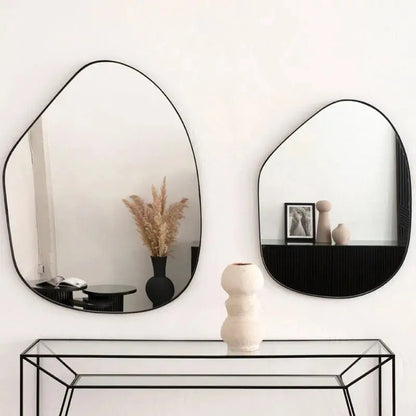 Duo de Miroirs Muraux Asymétriques - Modernista Maroc