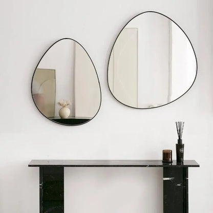 Duo de Miroirs Muraux Organiques - Modernista Maroc