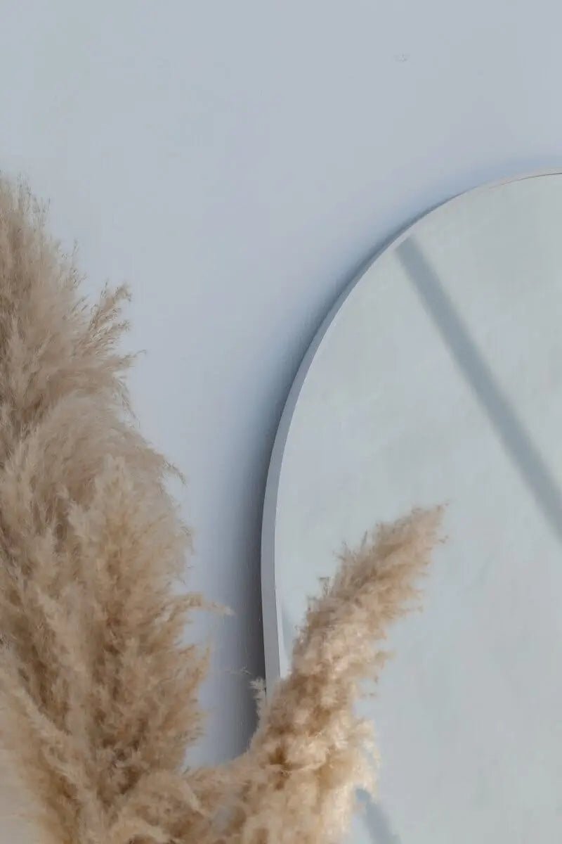 Grand Miroir Arqué Minimaliste - Modernista Maroc