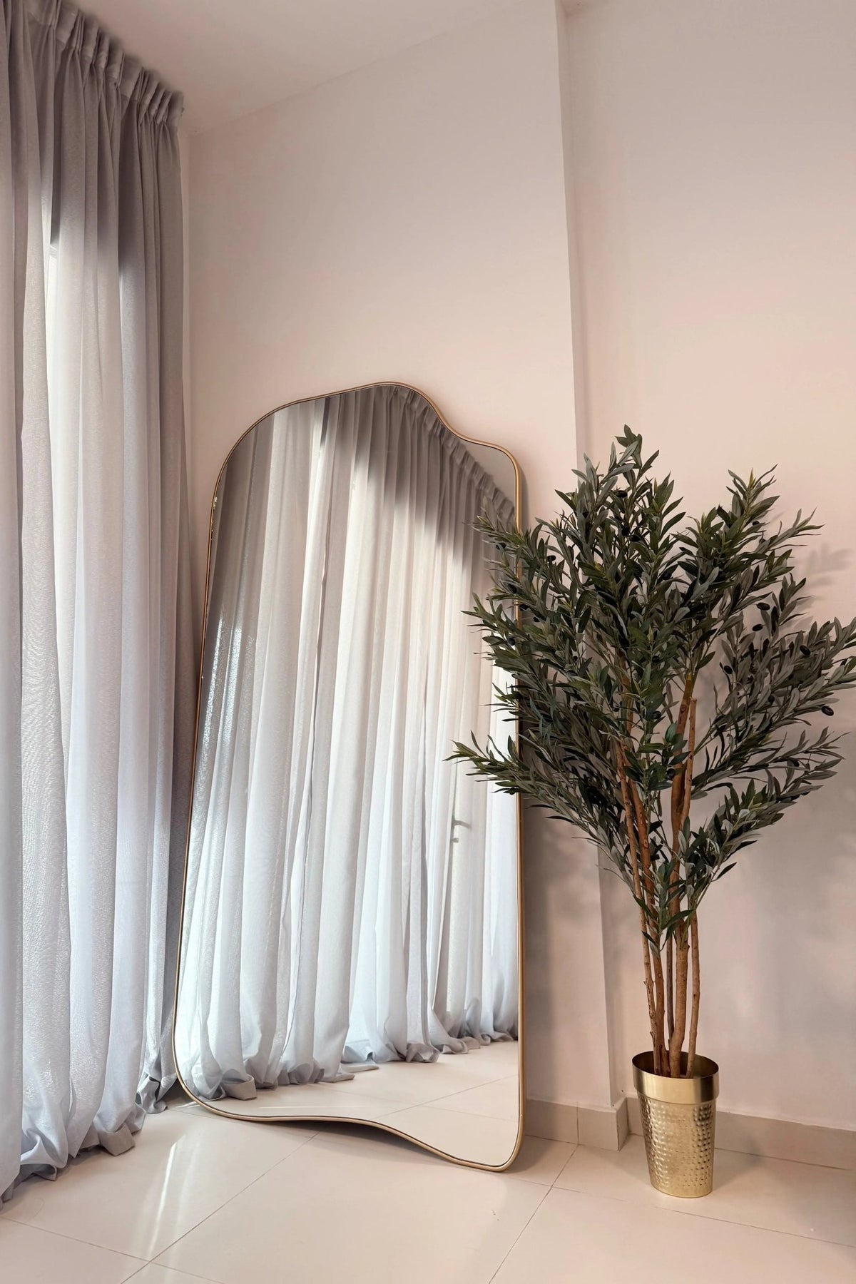 Grand Miroir avec Forme Irrégulière - Modernista Maroc