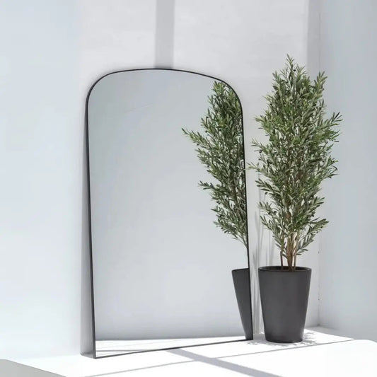 Grand Miroir XXL avec Forme Courbée - Modernista Maroc