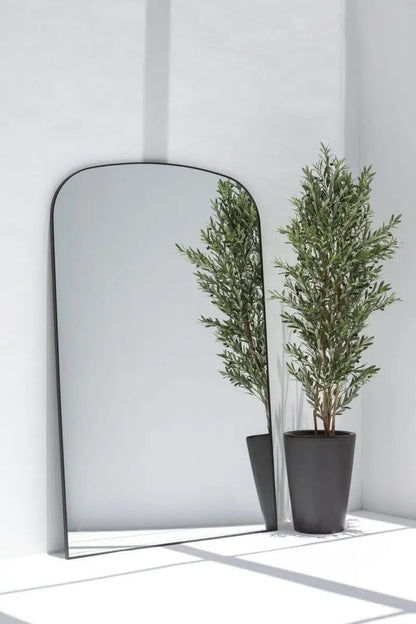 Grand Miroir XXL avec Forme Courbée - Modernista Maroc