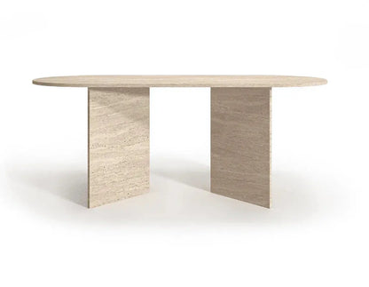 Table à manger en travertin Erythia Modernista Maroc