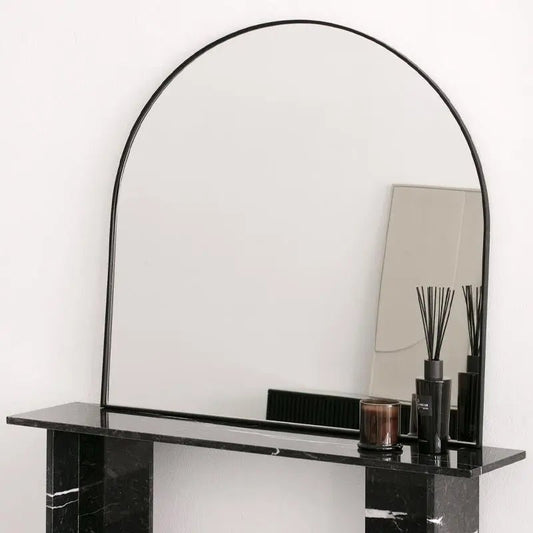 Miroir Mural en Demi-Cercle - Modernista Maroc