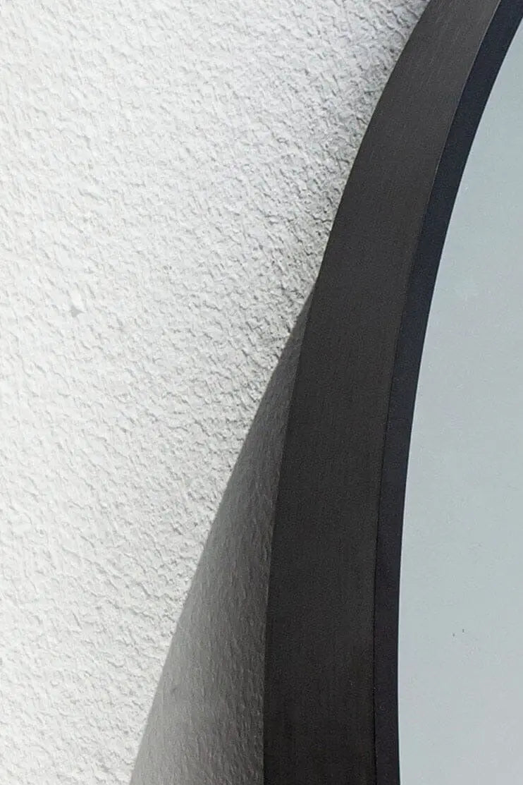 Miroir noir rond ( 5 Diamètre ) - Modernista Maroc
