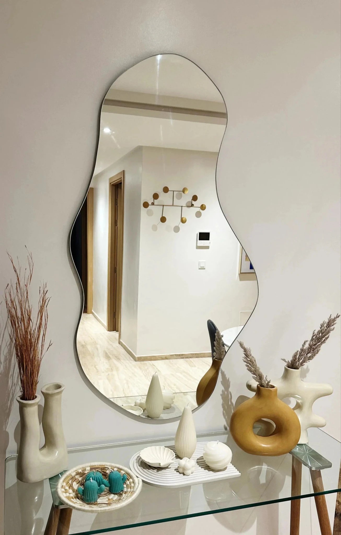 Miroir Wavy Cloud - Modernista Maroc