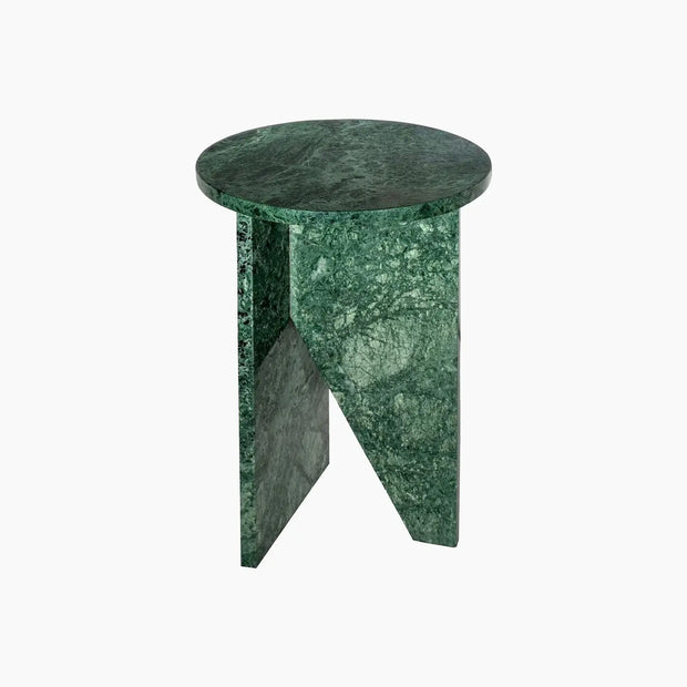 Table d'appoint en Marbre vert - Modernista Maroc