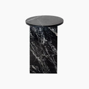 Table d'appoint en marbre Noir - Modernista Maroc