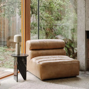 Table d'appoint en marbre Noir - Modernista Maroc