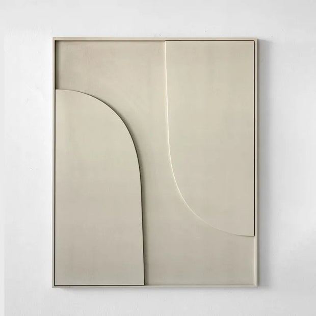 SHAPE 1 Tableau bois peinture satinée