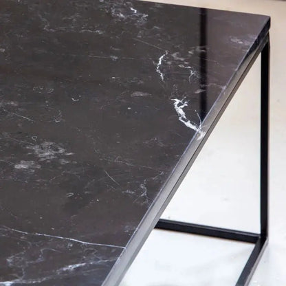 Table Basse Carrée en marbre blanc - Divers Marbre et Dimensions - Modernista Maroc