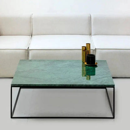 Table Basse Carrée en marbre blanc - Divers Marbre et Dimensions - Modernista Maroc