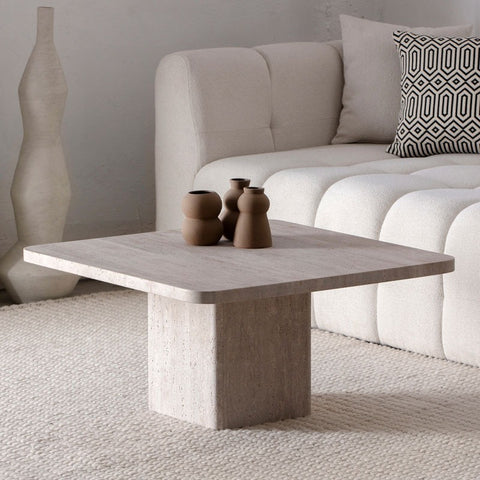 Table Basse Celya en Travertin