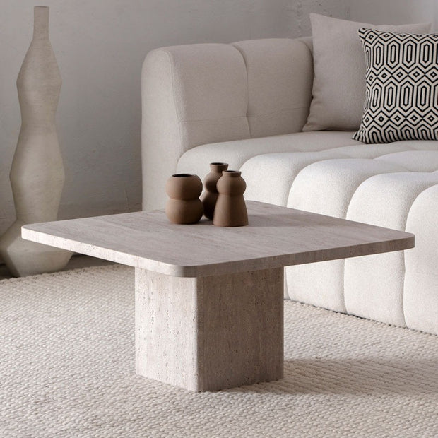 Table Basse Celya en Travertin